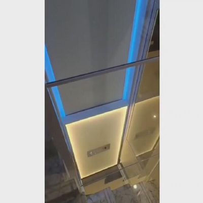 Uzaktan kumanda ile Premium Güvenlik Vurucu Sürüş Ev Asansörü
