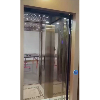 Yumuşak Güvenli Çekim Küçük Konut Asansörleri İçeride Dışarıda
