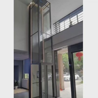 500 kg-1000 kg, çağrı düğmeleri ve acil duraklama ile küçük ev asansörleri