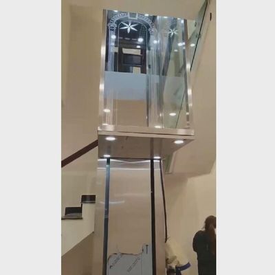 14.5 Meter Hidrolik Konut Asansörü 5 Durak 400 Kg Yük Kapasitesi