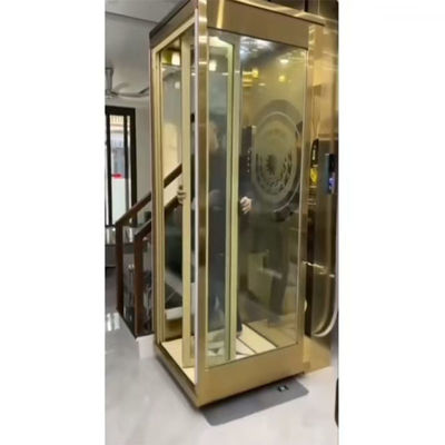 400Kg Çukursuz Ev Hidrolik Asansörler 14.5M Yükseklik Hidrolik Ev Asansörleri