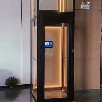 5Stop 2.2Kw Paslanmaz Çelik Asansör Mikroprosesör Kontrolü ile Hidrolik Asansör Üreticileri