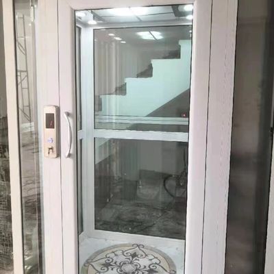 Hidrolik Makine Odası Daha Az Çekim Asansörü 4.7 Kw Motoru ve 220 V Güç Tedarikçisi ile 14.5 M Maksimum Yükseklik