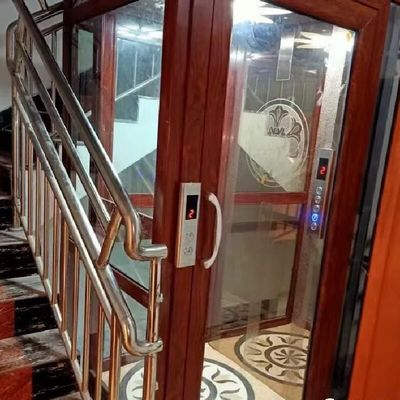 Otomatik Kapı Güvenliği Acil Durumlu Hidrolik Ev Asansörleri
