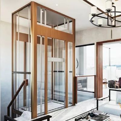 Tek Fazlı AC Hidrolik Ev Asansörü 14.5 m, 5 Durak, Çukursuz