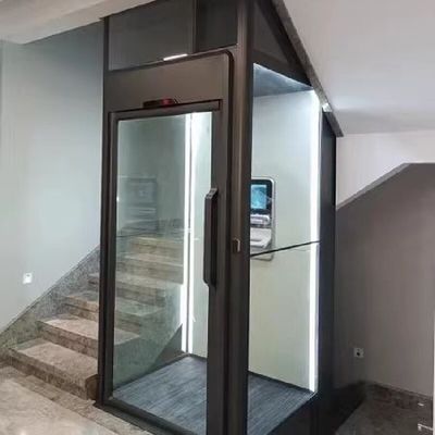 5Stop Hidrolik Ev Otomatik Asansör Asansörü Büyük Silindirlerle 2.9 Metre Uzunlukta