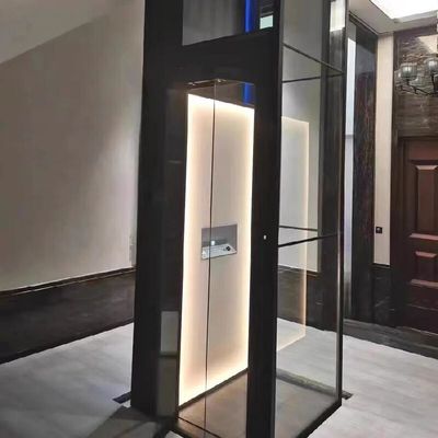 Mikroprosesör Ev Ziyaret Asansörü 14.5M Vilalar İçin Hidrolik Asansör