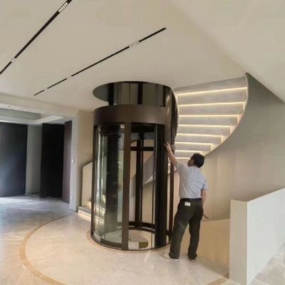 Deleksiz Özel Asansör 14.5M Seyahat Yüksekliği Ev Asansörleri
