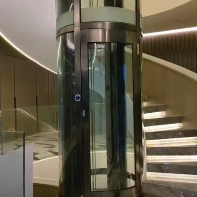 Mikro Bilgisayar Hidrolik Ev Asansörü 400Kg Küçük Ev Asansörü