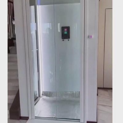 Merkezi Açma Çekim Ev Asansörü 2Stops -8Stops Otomatik Kapı Tipi