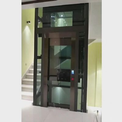 Çelik Kuyu Çubuk Dövizsiz Çekim Tipi Asansörler Merkez Açılış 0.6m/S