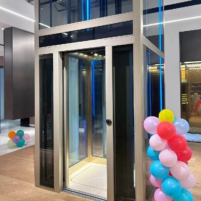 60DB Gürültü Konut çekiş asansörü 400 kg-1000 kg yük kapasitesi