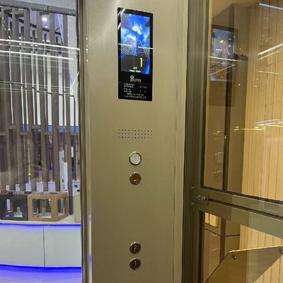 Güvenlik sensörleri çekiş asansörü CE EAC onayı çekiş ev asansörü