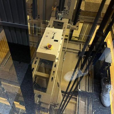 Gürültü 60db Çekim Tipi Asansör 450kg 500kg Konut Çekim Asansörü