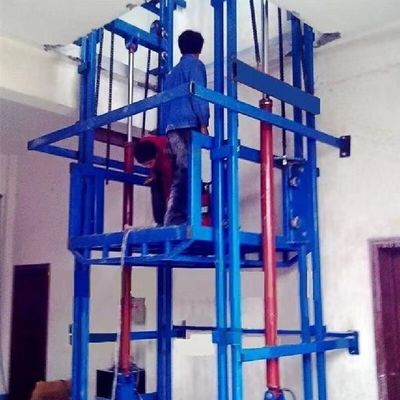 2000kg 3000kg 4000kg Hidrolik Kargo Asansörü Dışarı Kargo Asansörü