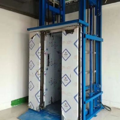 3 Fazlı Elektrikli Profesyonel Hidrolik Kargo Asansör Platformu PLC Kontrolü