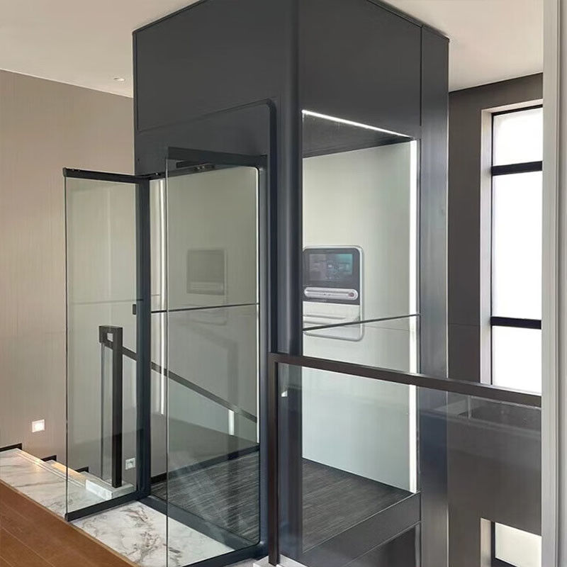 İç Mekan-Dış Mekan Vidalı Tahrikli Ev Asansörü – 500 kg - 5 t, 15 m Yükseklik