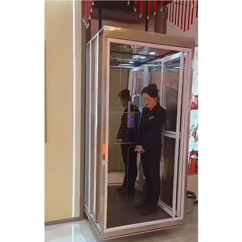 5 Durak Küçük asansörler 500mm Evler için minimum kapı açılış genişliği