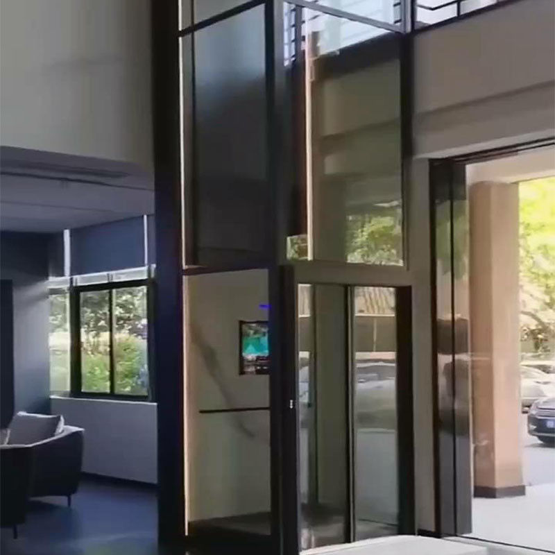 250lbs-500lbs Kompakt Konut Asansörleri Evler için Küçük Konut Asansörleri