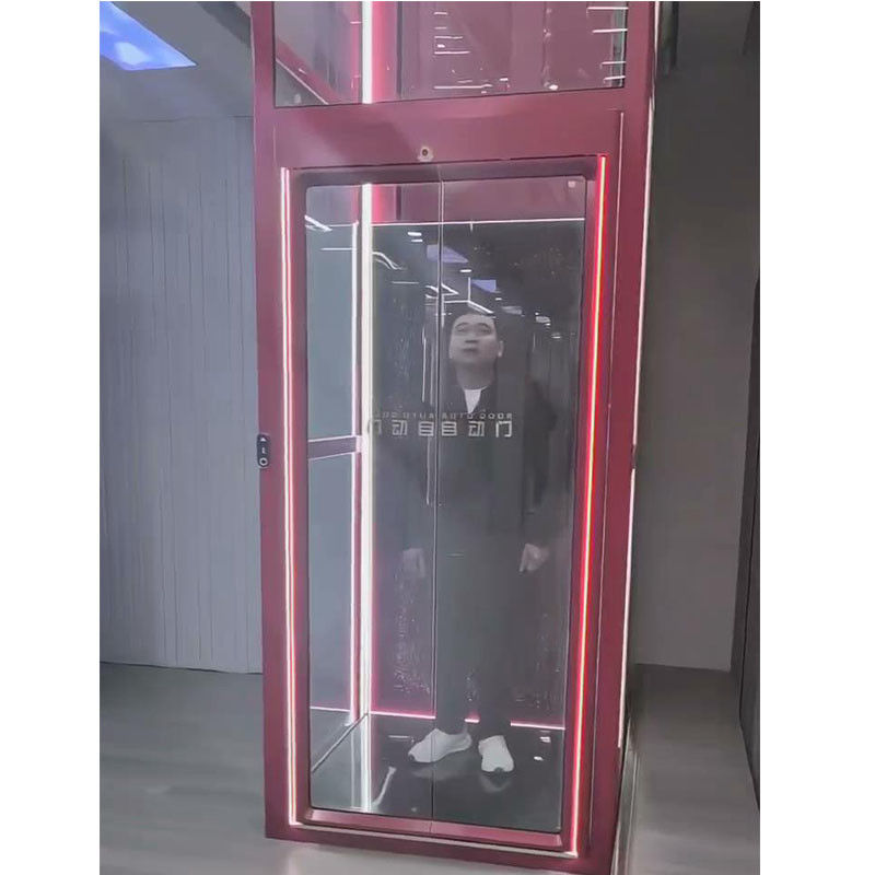 Düğme olmadan 400 kg küçük kişisel ev asansörleri özelleştirilebilir tasarım