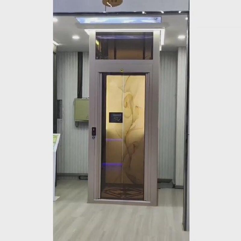 Konforlu Ev Çukursuz Hidrolik Asansör Tek veya Çift Kuyu Çubuğu Tipi
