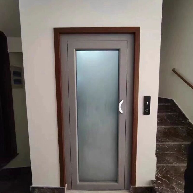 Otomatik Tek Fazlı AC Mrl Konut Asansörleri 0 M Çukur Derinliği ve Güverte Kat Kapısı