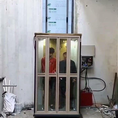 Villalar için Kompakt Dış Mekan Asansör | Küçük Ev Asansörü