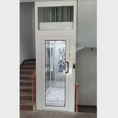 Slim Sırt Çantası Tipi Makine Odası Olmayan Ev Elektrik Çekim Asansörü